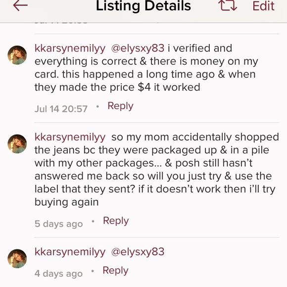 SCAMMER PLEASE TAG HER @elysxy83 - Picture 3 of 4